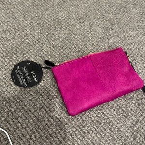 H&Butler pink wristlet with phone charger